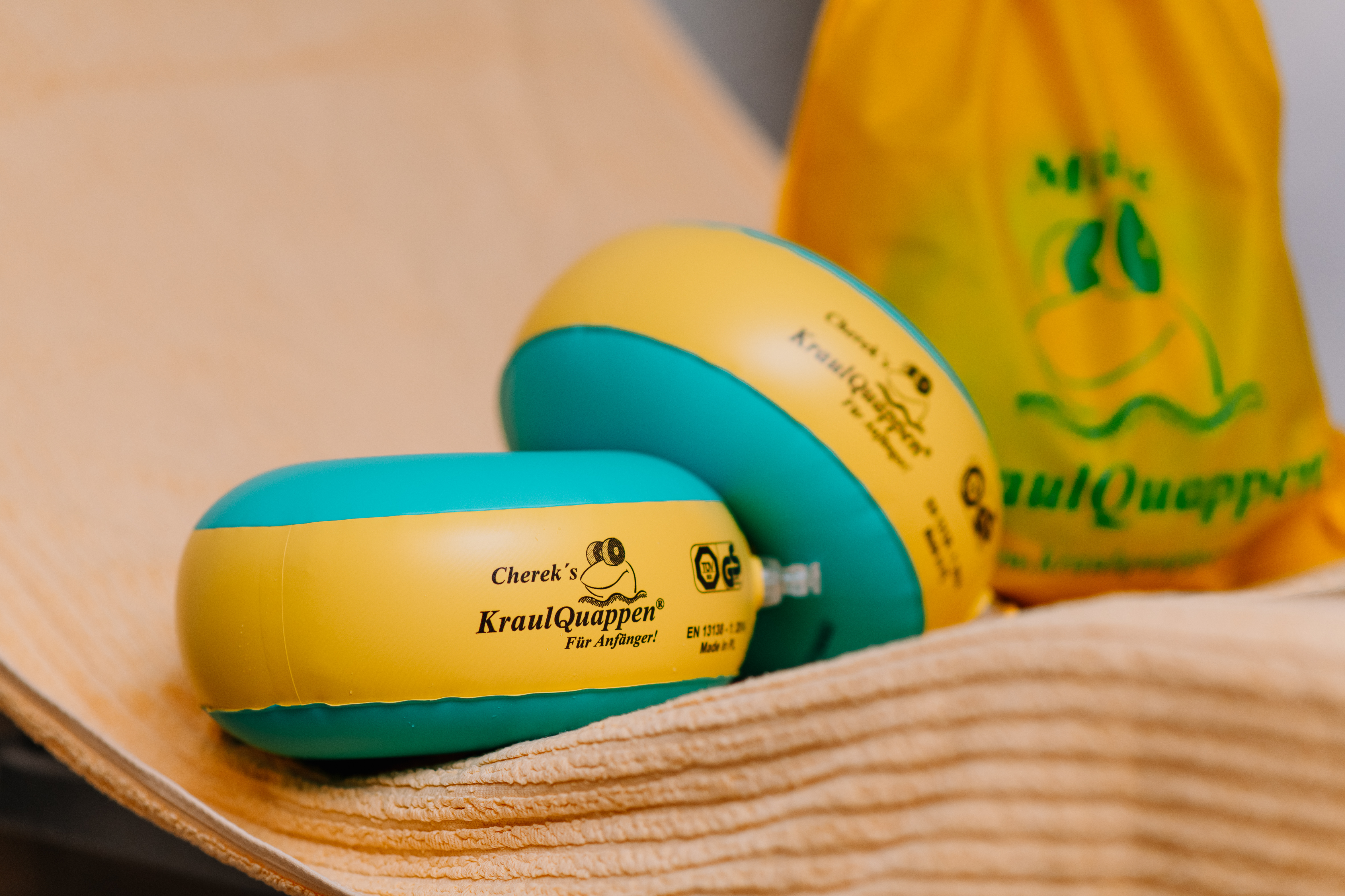 Schwimmen mit KraulQuappen