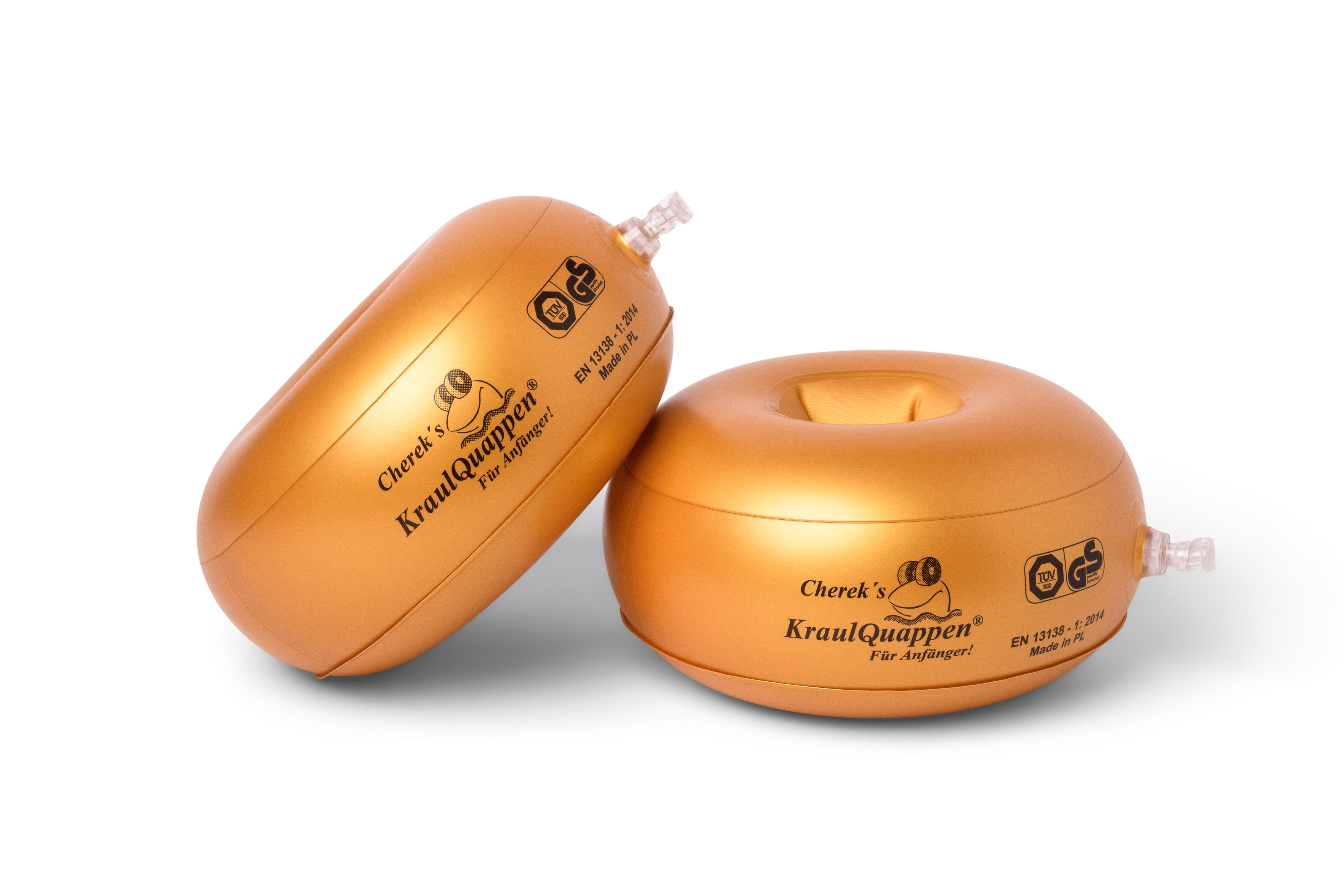 Cherek´s KraulQuappen® - 0011G - Set für Anfänger - Gold